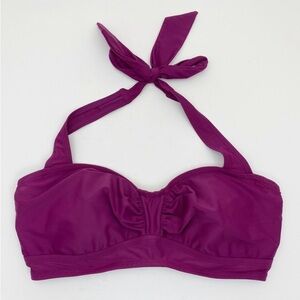 Athleta Sara Bikini Halter Top Size 36 D/DD New with tags!